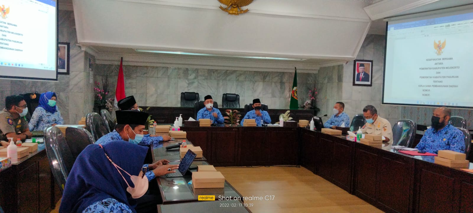 Pembahasan perpanjangan Kesepakatan Bersama dengan Pemkab Mojokerto