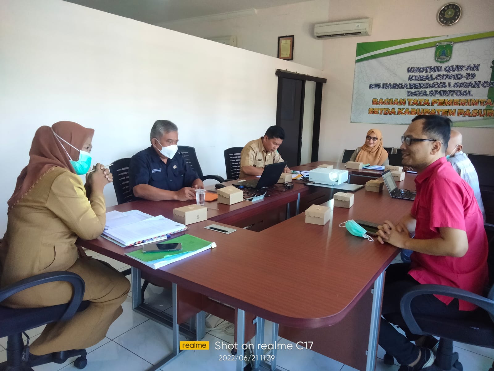 Rapat teknis pembahasan Kesepakatan bersama dengan PT. Total kraton pasuruan