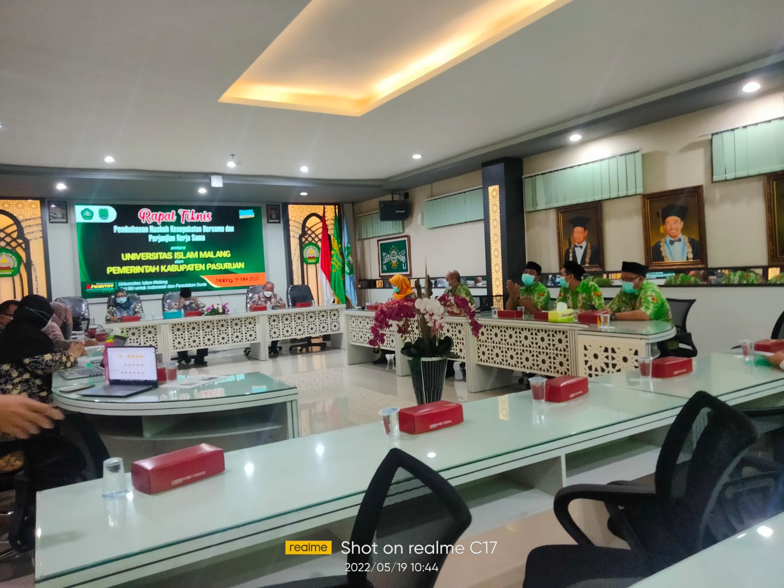 Rapat teknis perpanjangan Kesepakatan Bersama  dengan UNISMA Malang