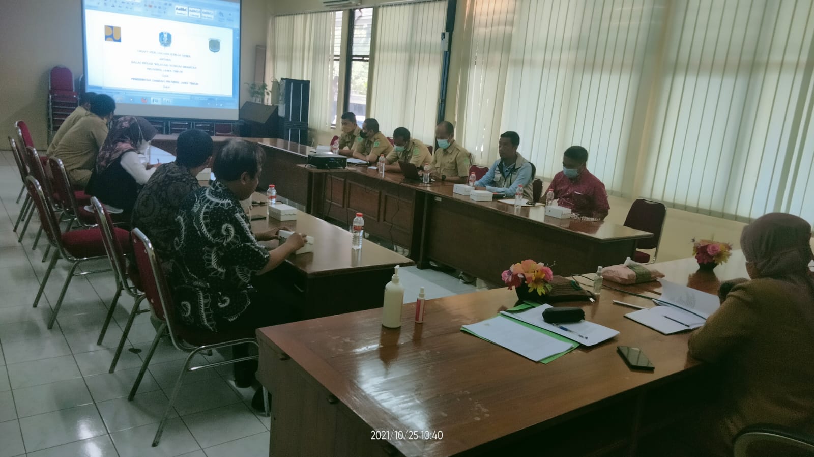 Rapat teknis pembahasan Nota Kesepakatan dengan BBWS Jatim