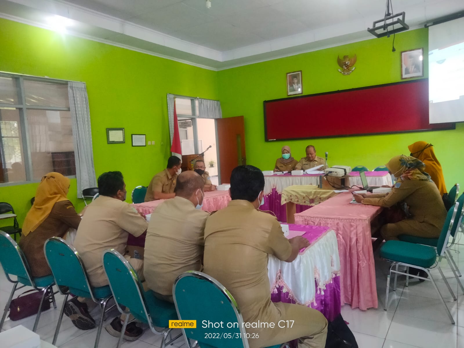 Rapat teknis pembahasan Perjanjian Kerjasama dengan Disnaker Kota Probolinggo