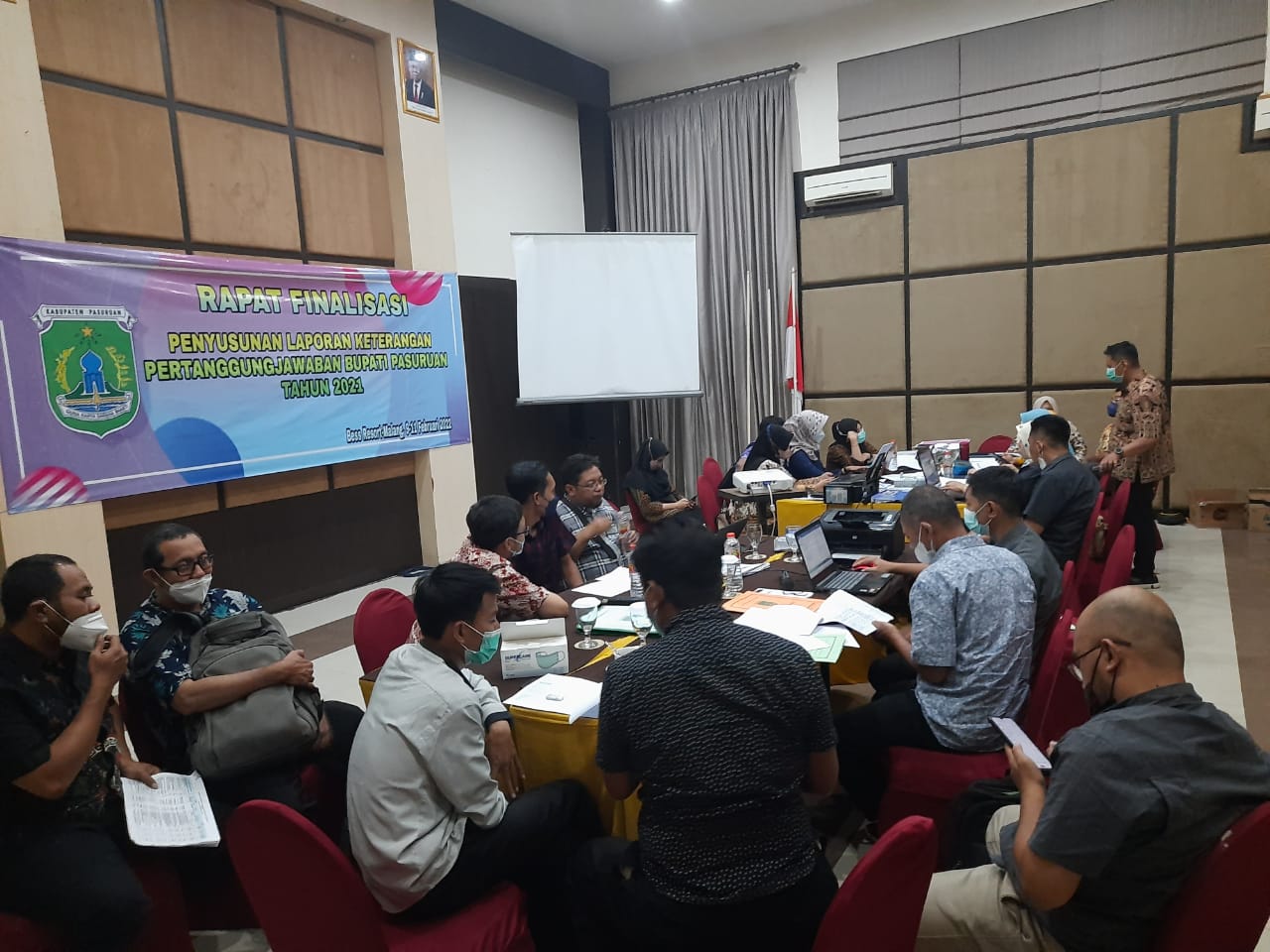 Finalisasi Penyusunan LKPJ 2021